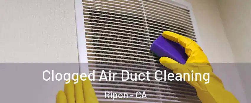  Clogged Air Duct Cleaning Ripon - CA