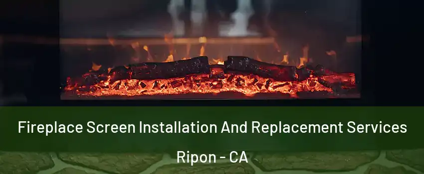  Fireplace Screen Installation And Replacement Services Ripon - CA