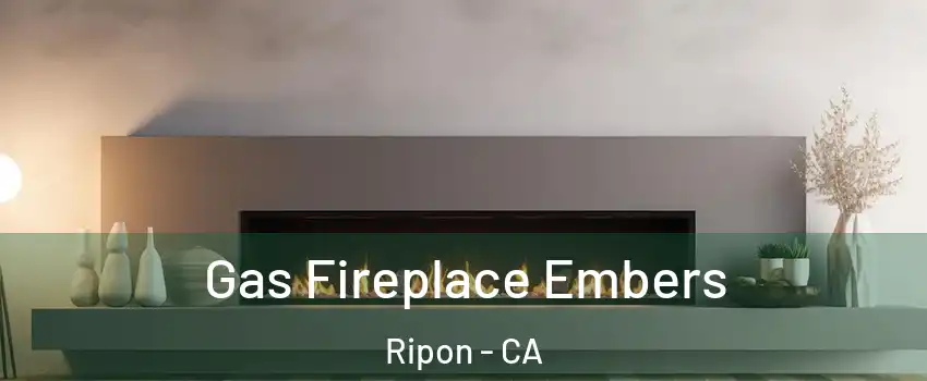  Gas Fireplace Embers Ripon - CA