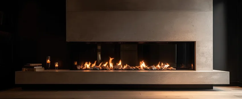 Gas Fireplace Ember Bed Design Services in Ripon, California