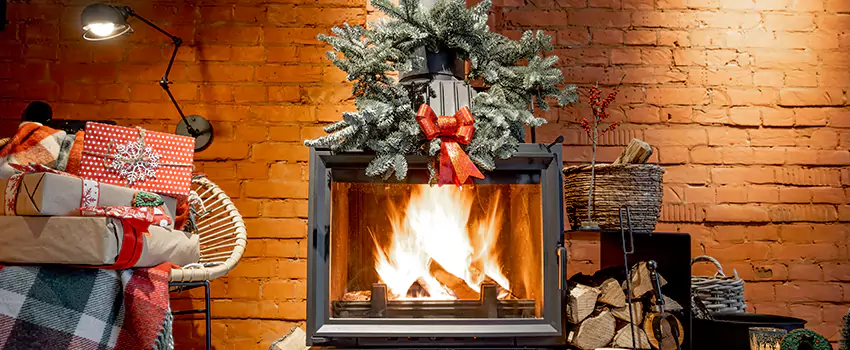 Travis Industries Linear Gas Fireplace Installation in Ripon, California