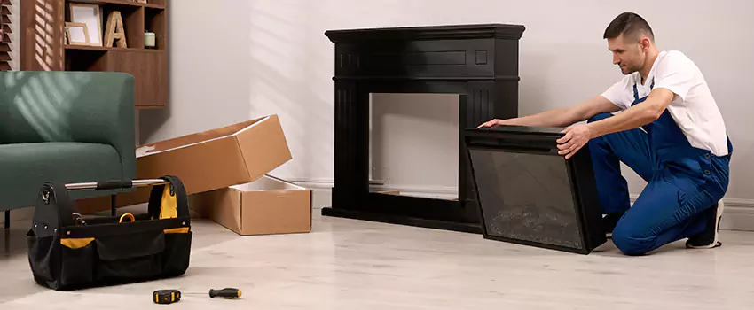 Old Rusted Metal Fireplace Repair And Replacement in Ripon, CA